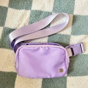 lululemon athletica Lavender Crossbody Bag